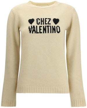 Valentino Garavani Knitwear - White