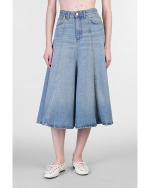 Haikure Mid Serenity Skirt - Blue