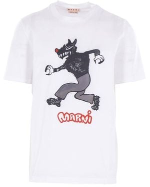 Marni T-Shirts And Polos - White