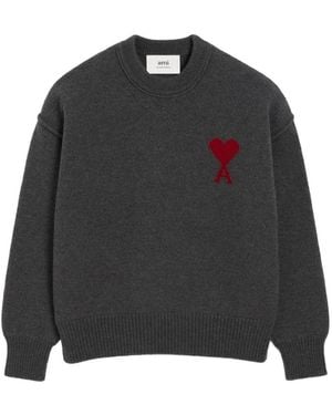 Ami Paris Jumpers - Black