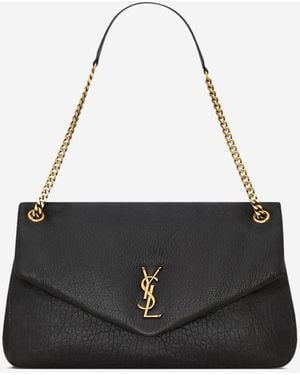 Saint Laurent Calypso Shoulder Bag - Black