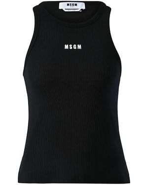 MSGM Top - Black