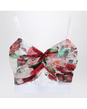 Dolce & Gabbana Bustier Top - Red