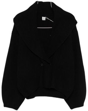 TOTEME Wool Cardigan - Black