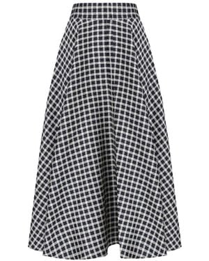 Essentiel Antwerp Hat Dark Midi Skirt - White