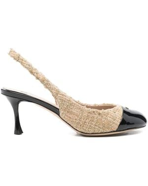 N°21 Slingback Shoes - Metallic