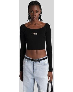 DIESEL M-Vera-Ls Topwear - Black