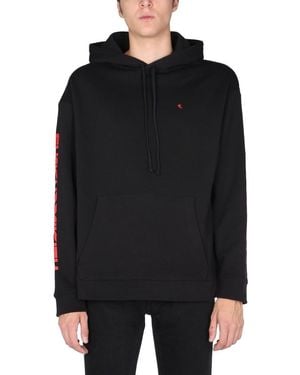 Raf Simons Minimalist Drawstring Hoodie - Black