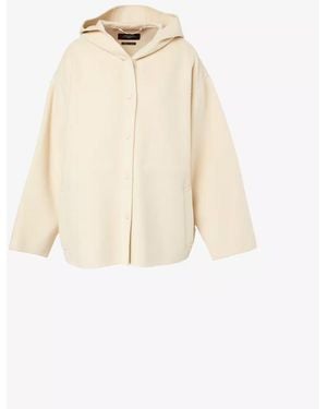Weekend by Maxmara "Gennaio" Wool Coat - White