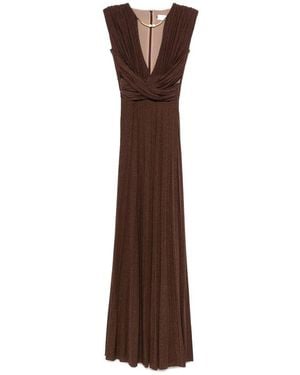 Elisabetta Franchi Dresses - Brown
