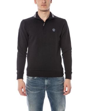 Armani Jeans Sweatshirt Hoodie - Black