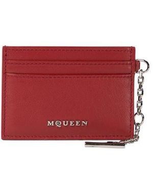 McQueen Sling Card Holder - Red