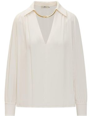 Elisabetta Franchi Shirt - White