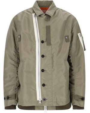 Sacai Coats - Green