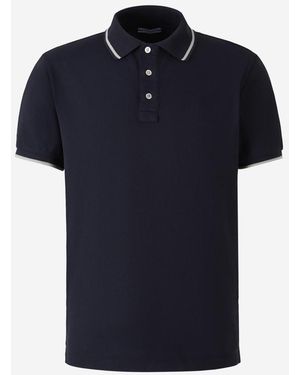 Jacob Cohen Polo Logo Cotton - Blue