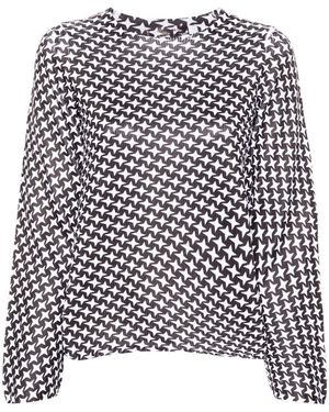 Comme des Garçons Printed T-Shirt - Black