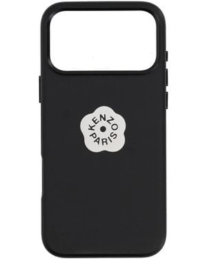 KENZO Case For Iphone 17 Pro "Boke Flower 2.0" - Black
