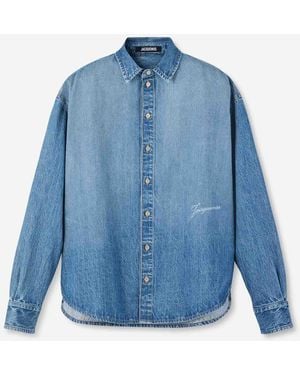 Jacquemus Simon De-Nîmes Shirt - Blue