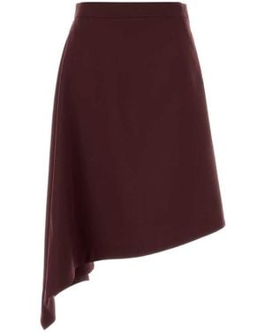 Bottega Veneta Tailored Wool Midi Skirt
