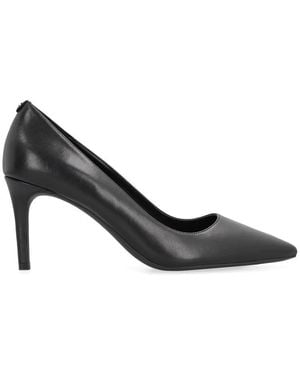 Michael Kors Alina Leather Pointy-toe Pumps - Black