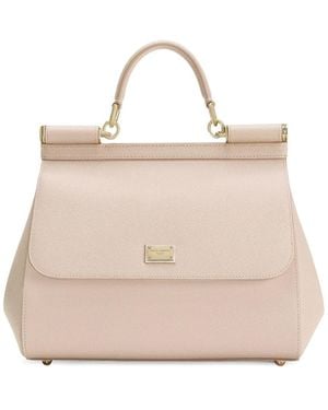 Dolce & Gabbana Hand Bag "Sicily" Large - Natural