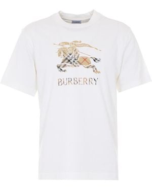 Burberry T-Shirts And Polos - White