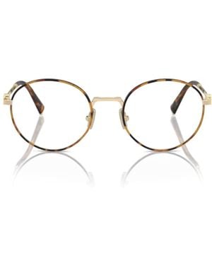 Miu Miu 0Mu 52Xv Eyeglasses - Brown