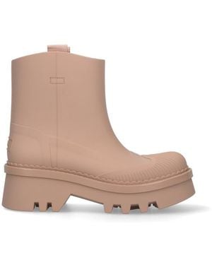 Chloé Rain Boots Raina - White