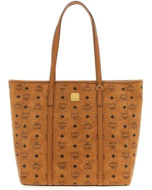 MCM 'Toni' Large Shopping Bag - Brown