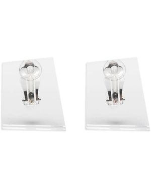 Monies "Tzul" Earrings Accessories - White