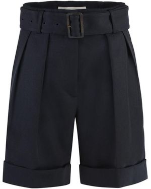 Golden Goose Gabardine Bermuda Shorts - Blue