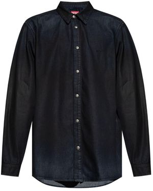 DIESEL Shirts - Blue