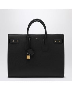 Saint Laurent Large Tote Bag Sac De Jour - Black