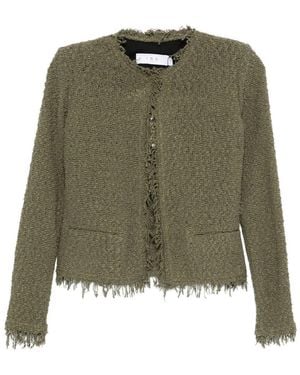 IRO Shavani Cotton Jacket - Green