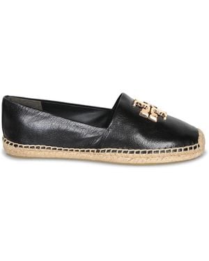 フラットシューズ TORY BURCH Woman Espadrilles Black 161758 006 Tory Burch Black patchwork espadrilles - Black - Women