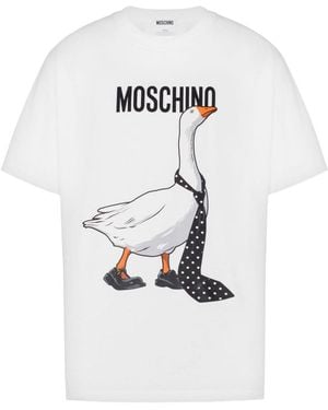 Moschino T-Shirts And Polos - White