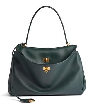 Balenciaga "Rodeo" Crossbody Bag - Grey