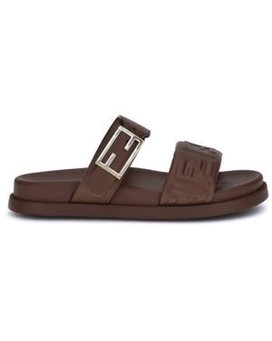 Fendi Sandals - Brown