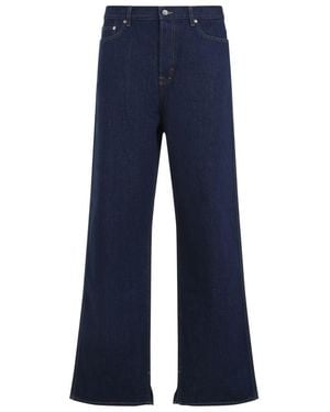 Gucci Denim Certified Rose Baggy Jean - Blue