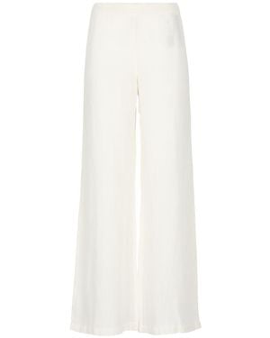 120% Lino Trousers - White