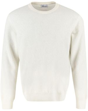 THE (Alphabet) The (Knit) - White