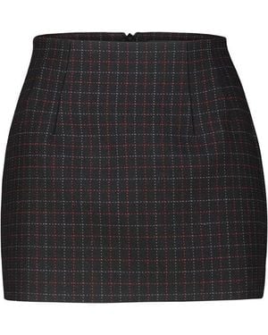Wardrobe NYC Contour Mini Skirt Clothing - Black