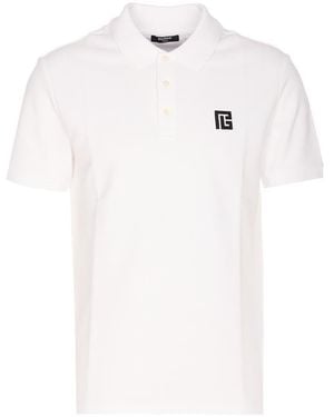 Balmain T-Shirts And Polos - White