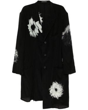 Yohji Yamamoto Long coats and winter coats for Men | Online Yohji Yamamoto Long coats and winter coats for Men | Online