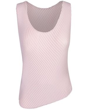 Issey Miyake Tops - Pink