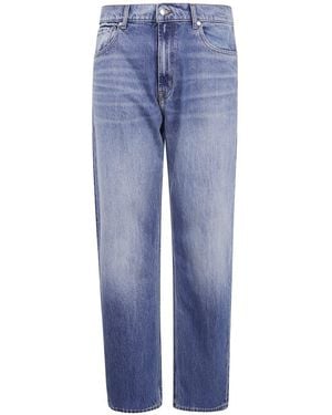 7 For All Mankind "modern Straight Bakersfield" Jeans Clothing - Blue