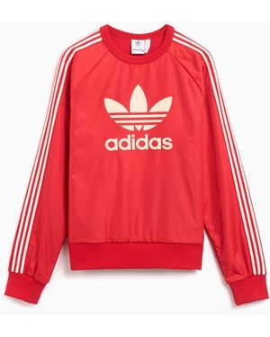 adidas Originals Wb Nylon Crew - Red