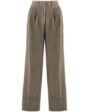 PT01 Frankie Corduroy Trousers - Natural