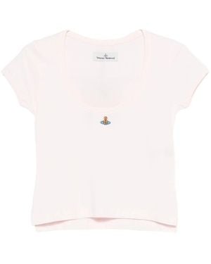 Vivienne Westwood Micro Lollo T Shirt - White
