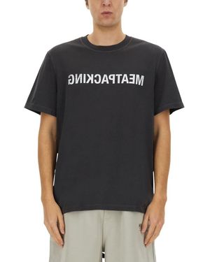 Helmut Lang Meatpacking" T-Shirt - Black